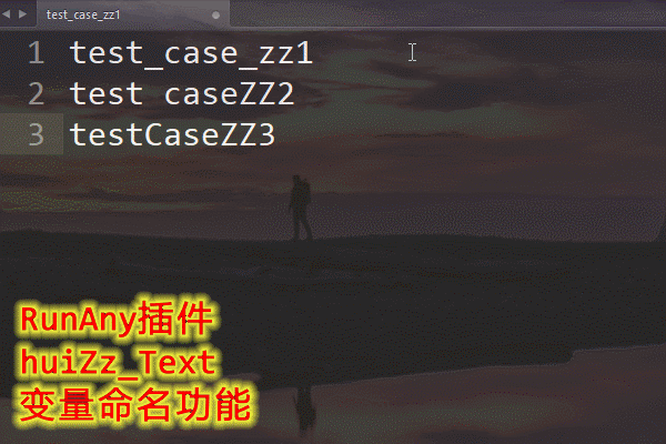 RunAny_huiZz_Text变量命名功能